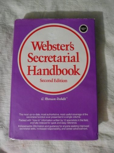 Webster's Secretarial Handbook