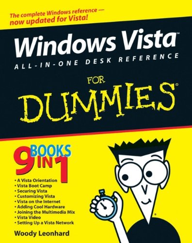 Windows Vista All-in-One Desk Reference For Dummies