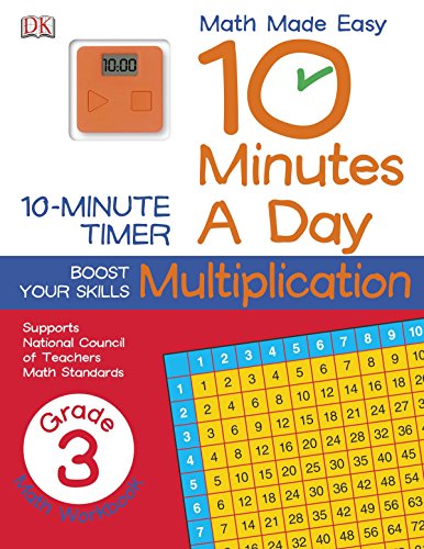 10 Minutes a Day: Multiplication, Third Grade