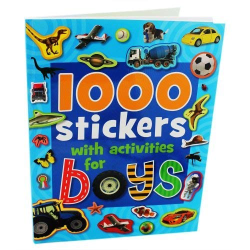 1000 Stickers With Activities For Boys