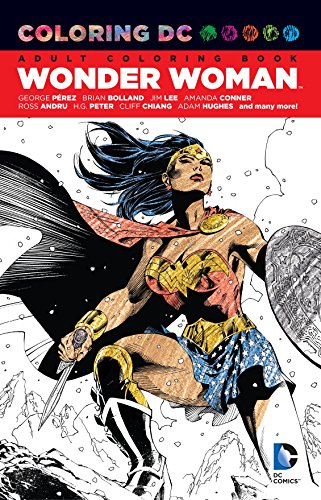 Wonder Woman Adult Coloring Book