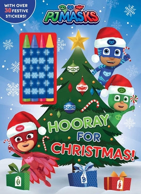 PJ Masks: Hooray for Christmas! (Coloring & Activity with Crayons)