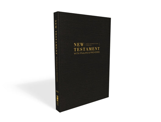 NIV, New Testament with Psalms and Proverbs, Pocket-Sized, Paperback, Black, Comfort Print