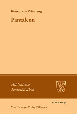 Pantaleon (Altdeutsche Textbibliothek) (German Edition)